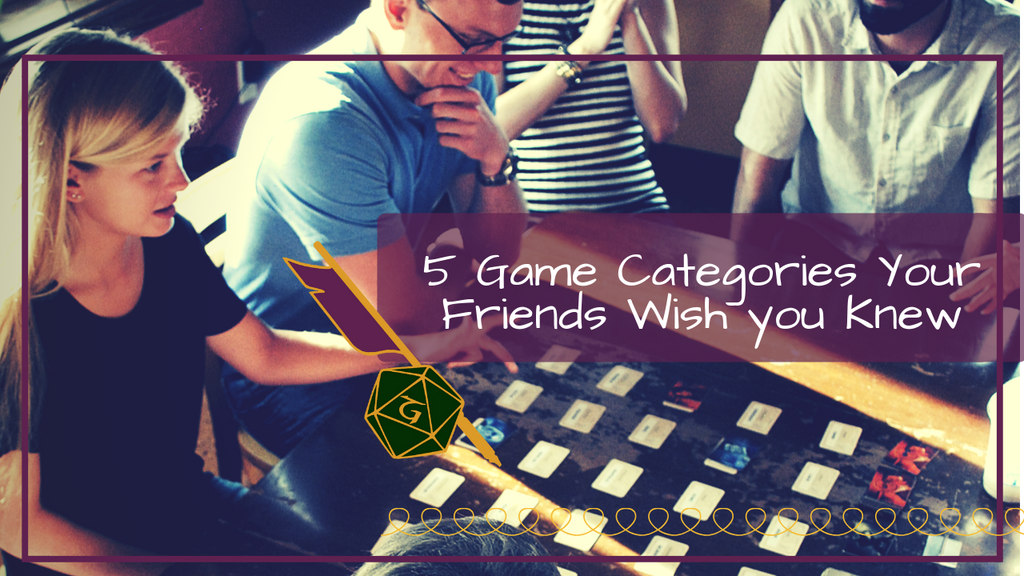 5 Game Categories Your Friends Wish You Knew