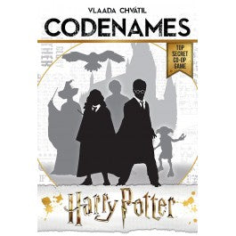 Codenames harry potter board game with white background 